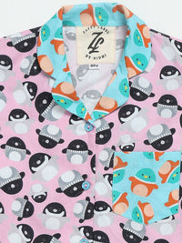 Pink Squishmallow Printed Nightwear Pj Set