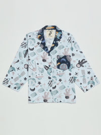 Cosmos Printed Nightwear Pj Set