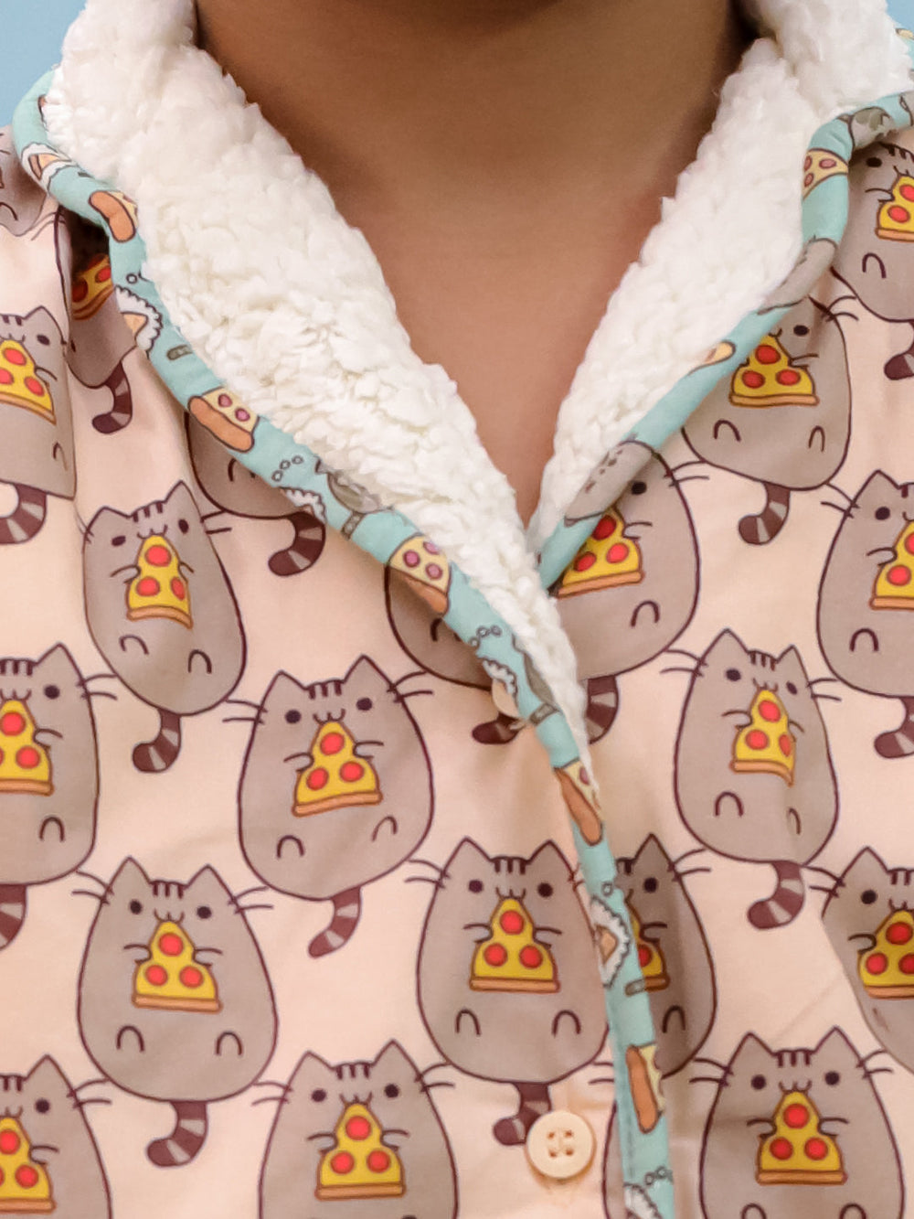 I Love Pizza! Warm Sherpa Nightwear Pj Set