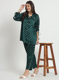 Emerald Pure Bandhani Co-Ord Set