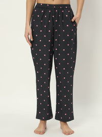 My heart beats for u! Cotton PJ Set Nightwear