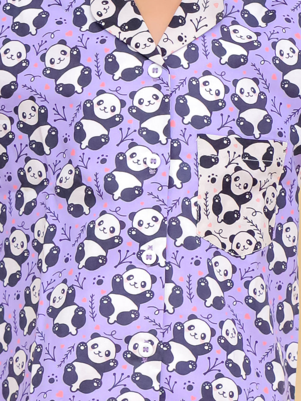Panda Art Kid’s Nightwear Pj set (1-14 Yrs)
