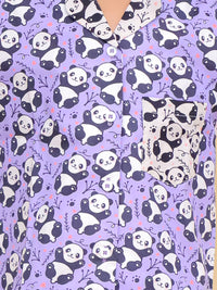 Panda Art Kid’s Nightwear Pj set (1-14 Yrs)