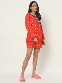 Love is Red! Cotton PJ Set Nightwear