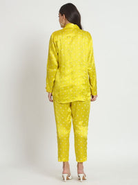 Sunshine Pure Bandhani Co-Ord Set