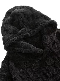 Clothic™ Color-Block Textured Knitted Sweater – Cream & Mocha