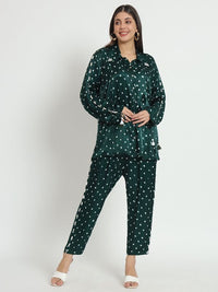 Emerald Pure Bandhani Co-Ord Set