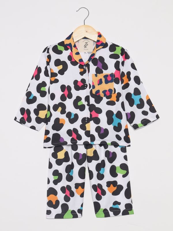 Baby Alabaster Printed Kids PJ Set