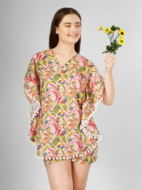 Palma Birds Kaftan Nightwear