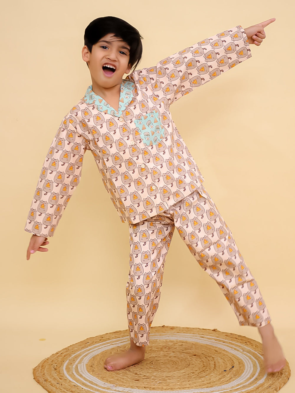 I Love Pizza! Kid’s Nightwear Pj set (1-14 Yrs)