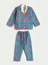 Greater Flamingo Warm Sherpa Nightwear Pj Set