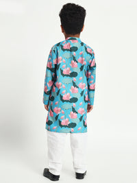 Purity Print Pajama Kurta Set