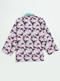 Pink Squishmallow Printed Nightwear Pj Set