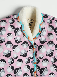 Pink Squishmallow Warm Sherpa Nightwear Pj Set