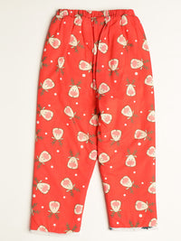 Christmas Reindeer Warm Sherpa Nightwear Pj Set