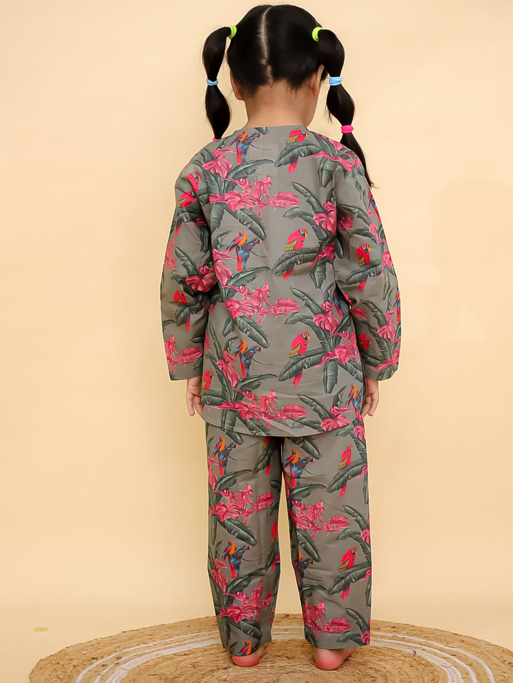 Exotic Tropical Birds Girl’s Sleepwear (1-14 Yrs)