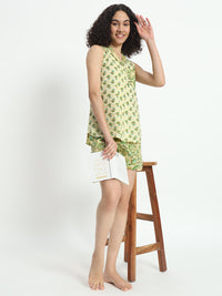 Clove Green Summer Bliss Nightwear