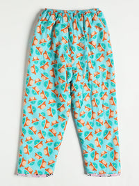 Blue Squishmallow Warm Sherpa Nightwear Pj Set