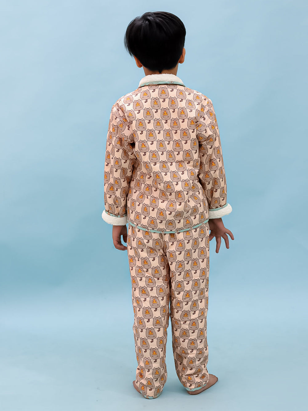 I Love Pizza! Warm Sherpa Nightwear Pj Set