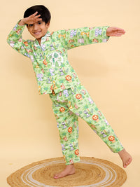 Jungle safari Kid’s Nightwear Pj set (1-14 Yrs)