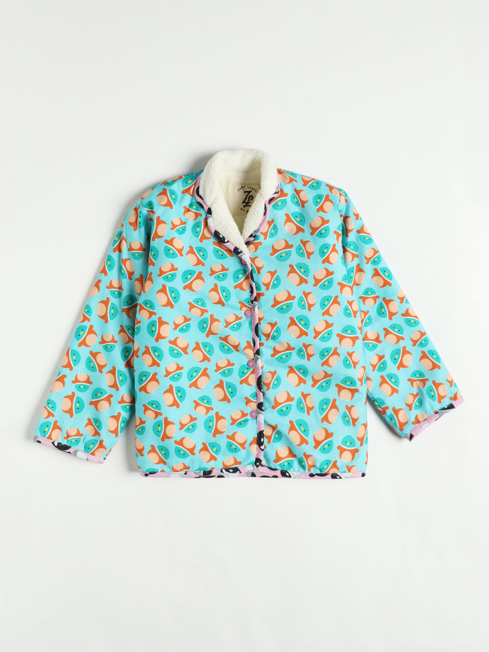 Blue Squishmallow Warm Sherpa Nightwear Pj Set