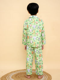 Jungle safari Kid’s Nightwear Pj set (1-14 Yrs)