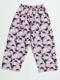 Pink Squishmallow Printed Nightwear Pj Set