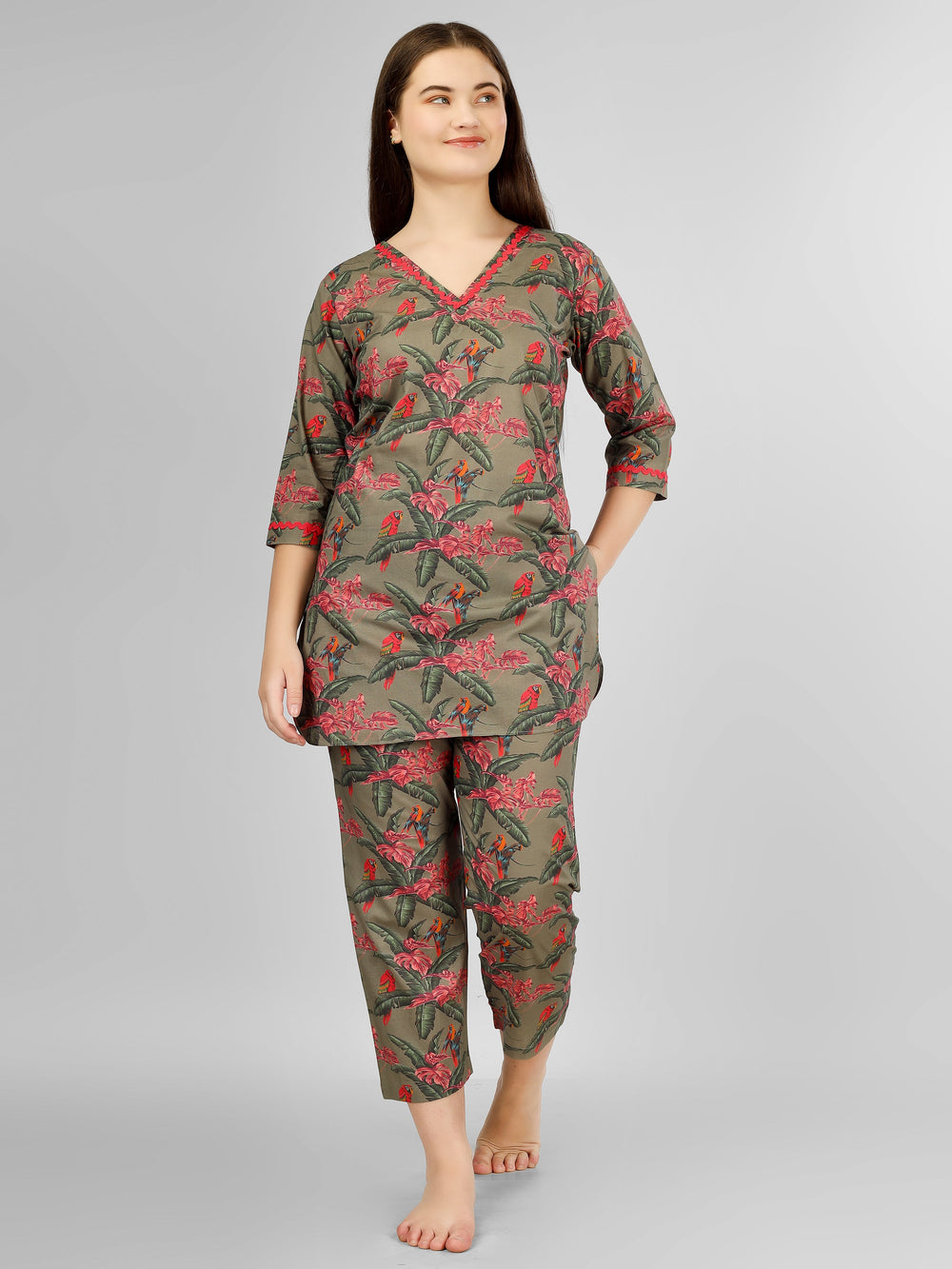 Exotic Tropical Birds Loungewear