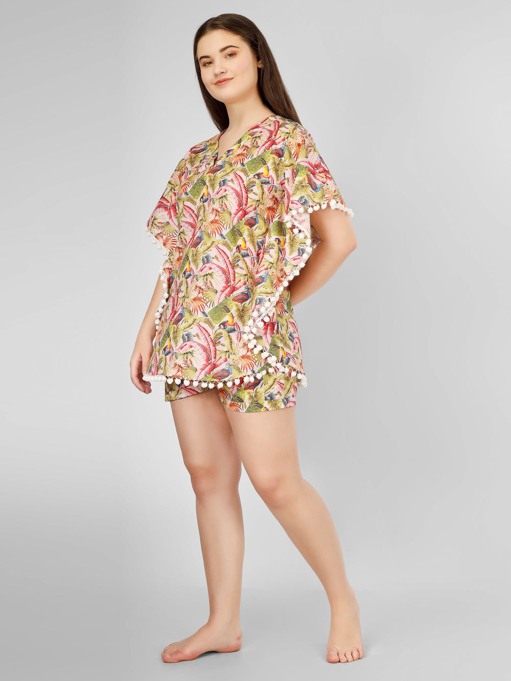 Palma Birds Kaftan Nightwear