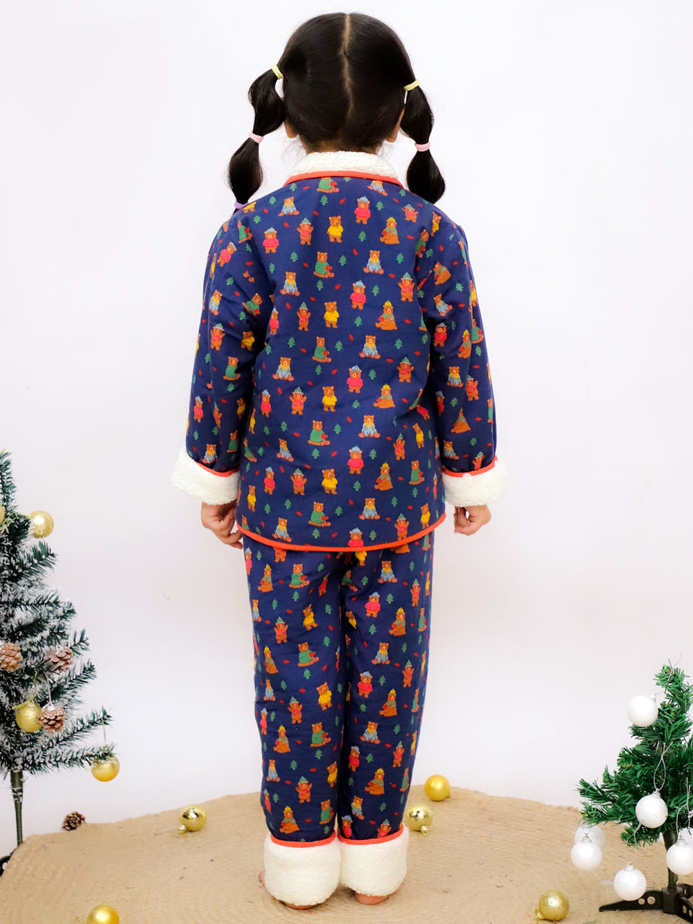 Dashing through the snow! Warm Sherpa Nightwear Pj Set