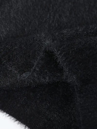 Clothic™ Deer Embroidered Knitted Sweater – Cream & Gray