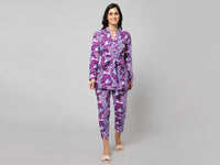 Vibrant Palmate Co-Ord Set