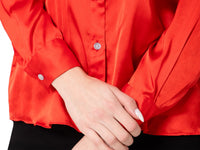 Red Candy Satin Shirt