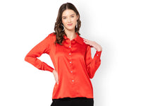 Red Candy Satin Shirt