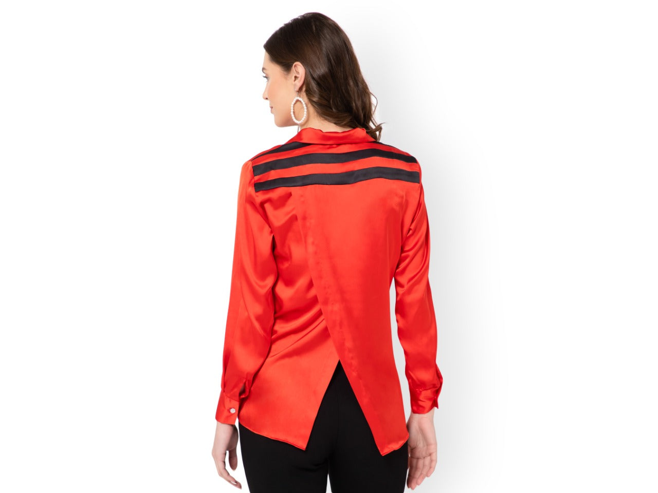 Red Candy Satin Shirt