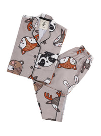 Amber Grey Nightwear For Boys & Girls