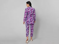 Vibrant Palmate Co-Ord Set