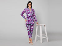 Vibrant Palmate Co-Ord Set